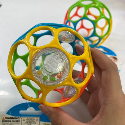 Infant Rattle Ball Toy | Soft Teething & Sensory Play for Babies
