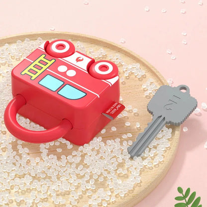 Montessori Lock and Key Number Toy for 3–6 Year Olds