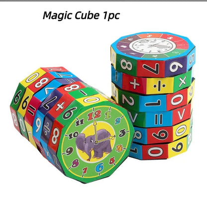 Rotating Arithmetic Numbers Cube Toy