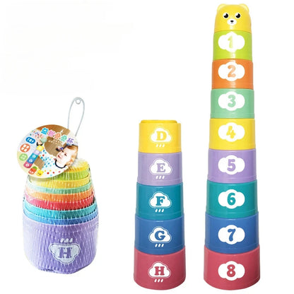 Baby Stacking Cups for Bath & Everyday Play