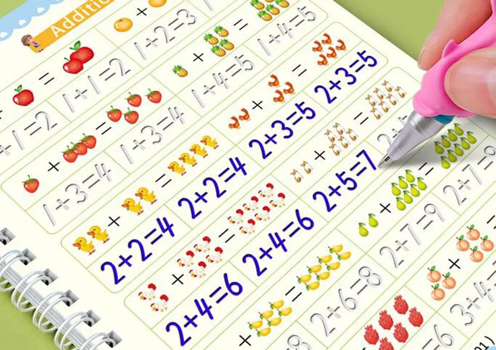 Letter & Number Tracing Books for Kids (Ages 3–8)