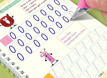 Letter & Number Tracing Books for Kids (Ages 3–8)