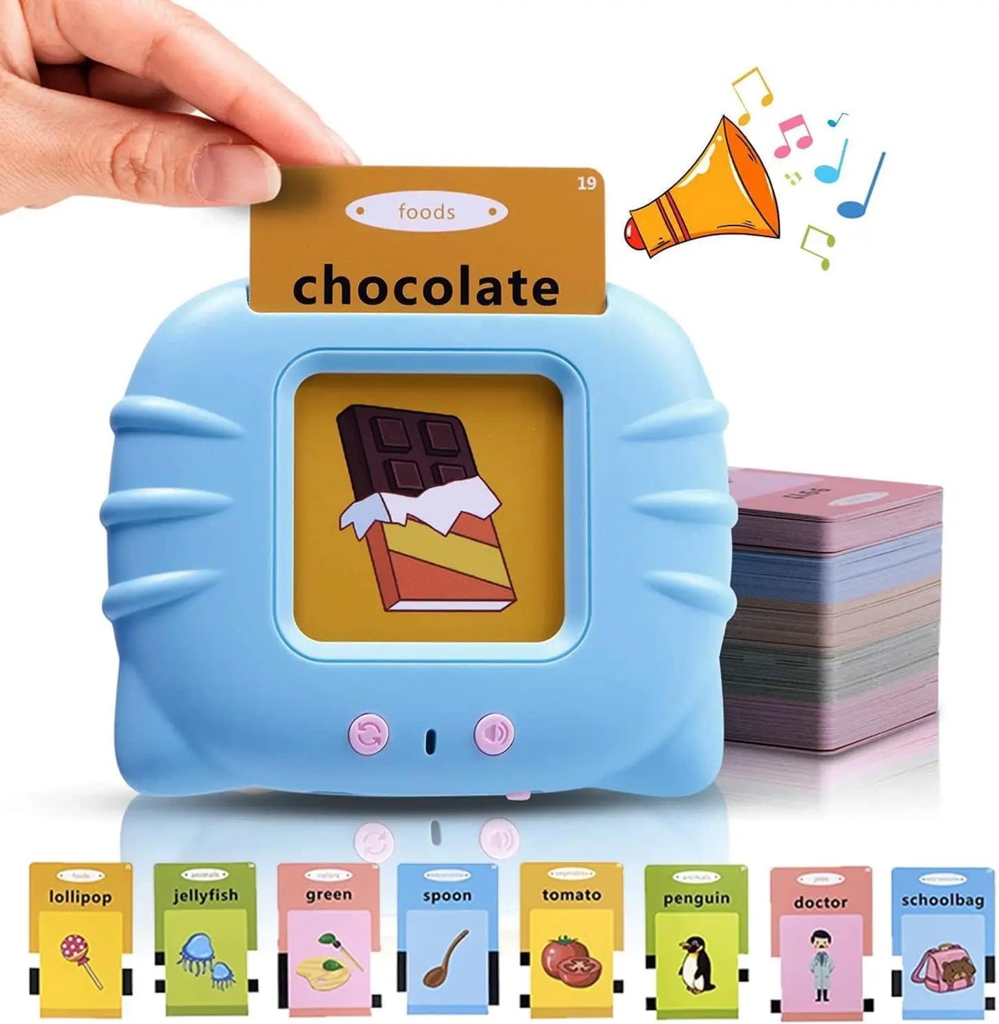 Talking Flash Card Reader for Preschool (3–6)