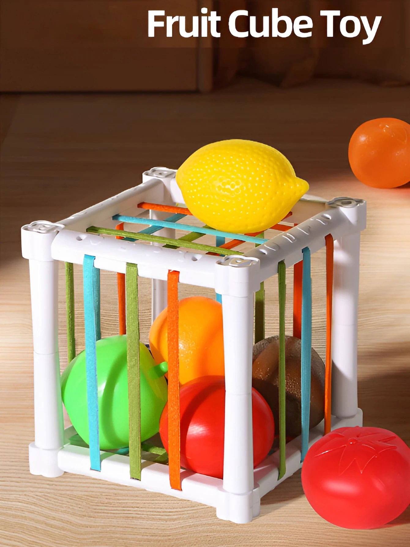 Montessori Sensory Cube for 12–36 Months