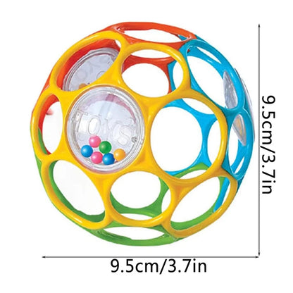 Infant Rattle Ball Toy | Soft Teething & Sensory Play for Babies
