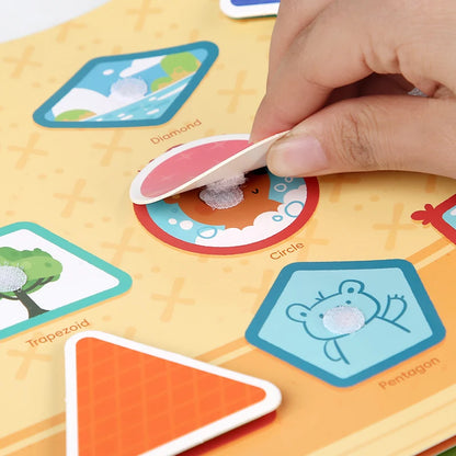 Montessori Busy Book for Toddlers | Hands-On Matching & Learning Toy