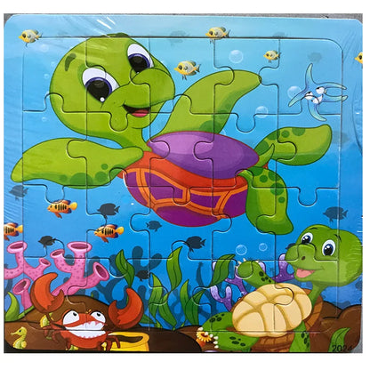 3D Wooden Puzzle Montessori Educational Toy