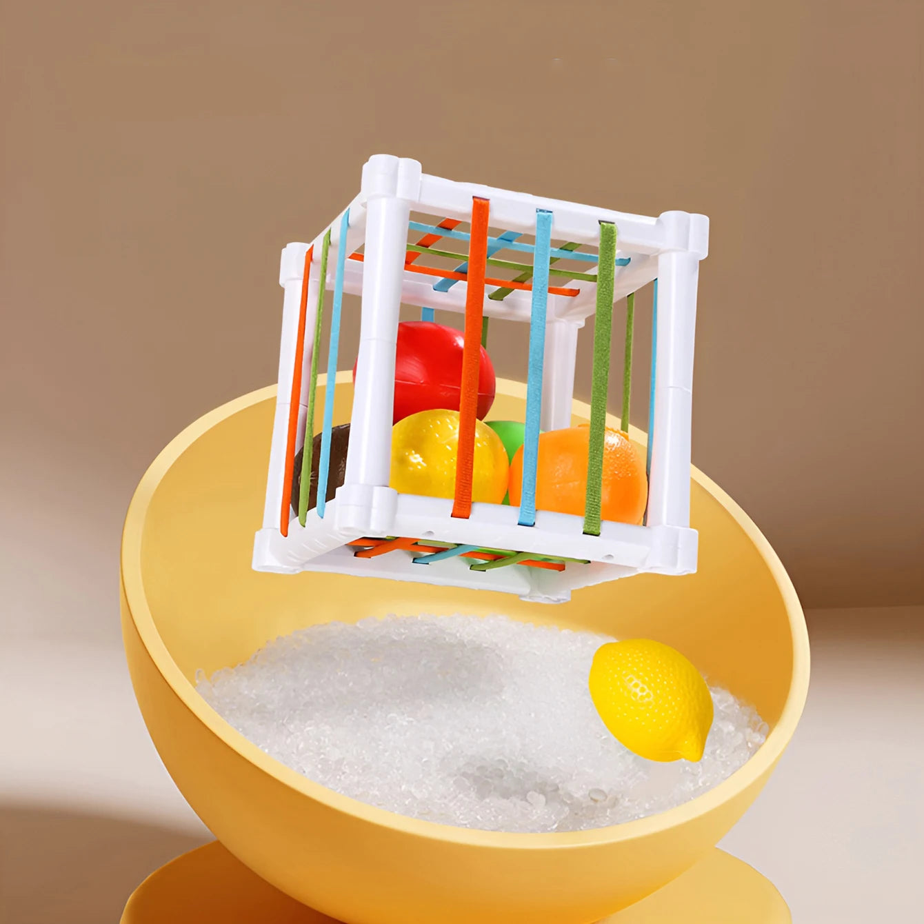 Montessori Sensory Cube for 12–36 Months