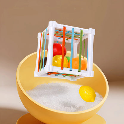 Montessori Sensory Cube for 12–36 Months