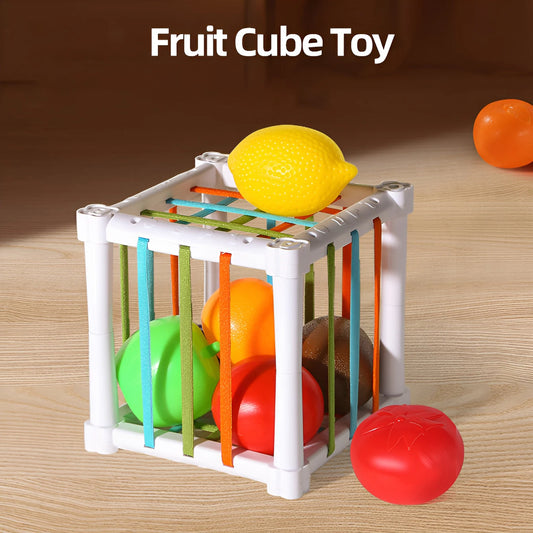 Montessori Sensory Cube for 12–36 Months