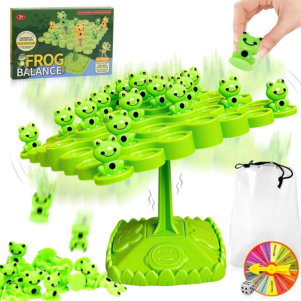Frog Balance Game Family Stacking Board Game