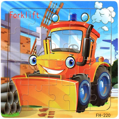 3D Wooden Puzzle Montessori Educational Toy