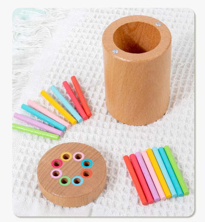 Wooden Fine Motor Skills Toy for Toddlers
